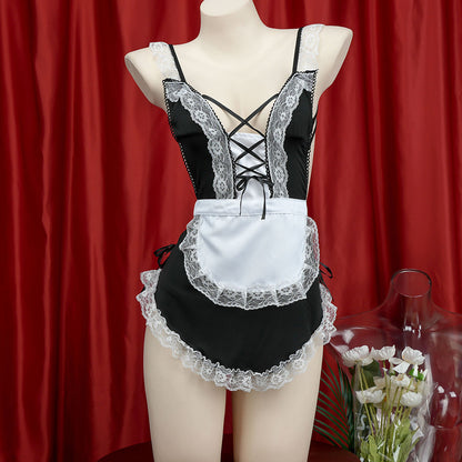 Lolita lace maid pajamas LS0680