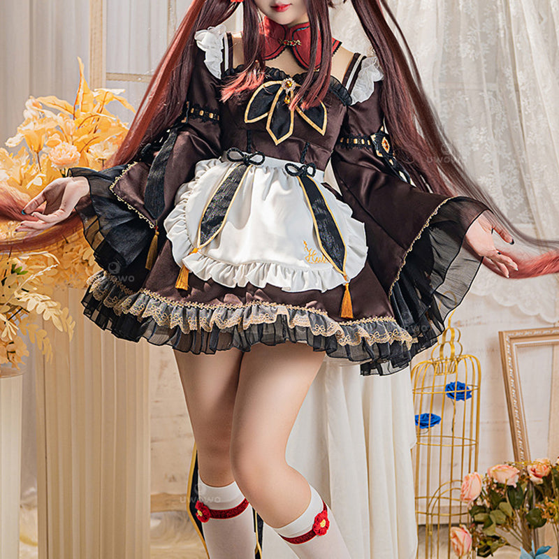 Lolita Gothic COS Maid Dress LS0867