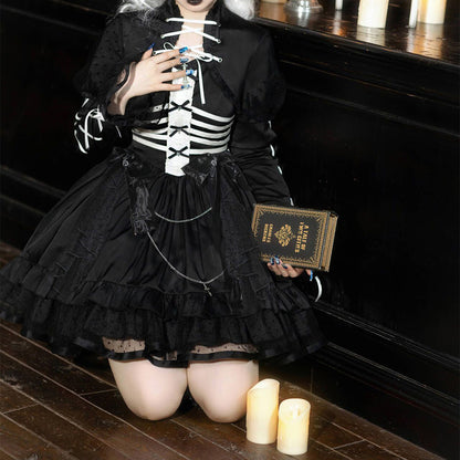 Lolita Gothic Princess Dress LS0787