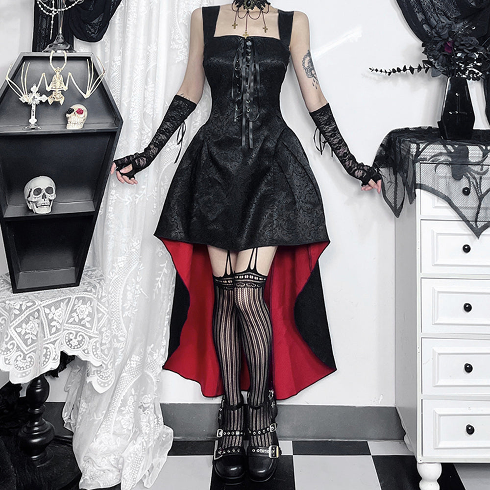 Lolita Gothic Punk Dark Dress LS0908