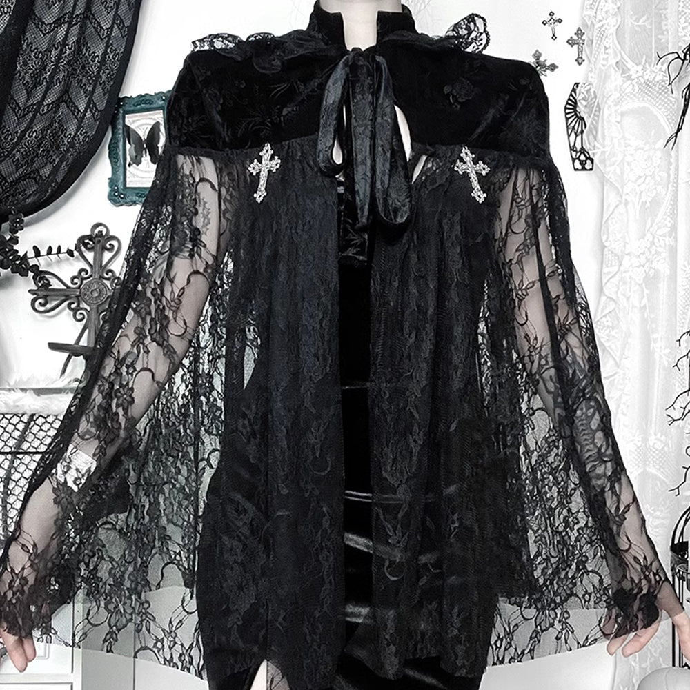 Lolita Gothic Punk Dark Jacket LS0907