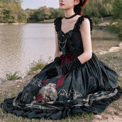 Lolita Gothic Punk JSK Dress LS0856