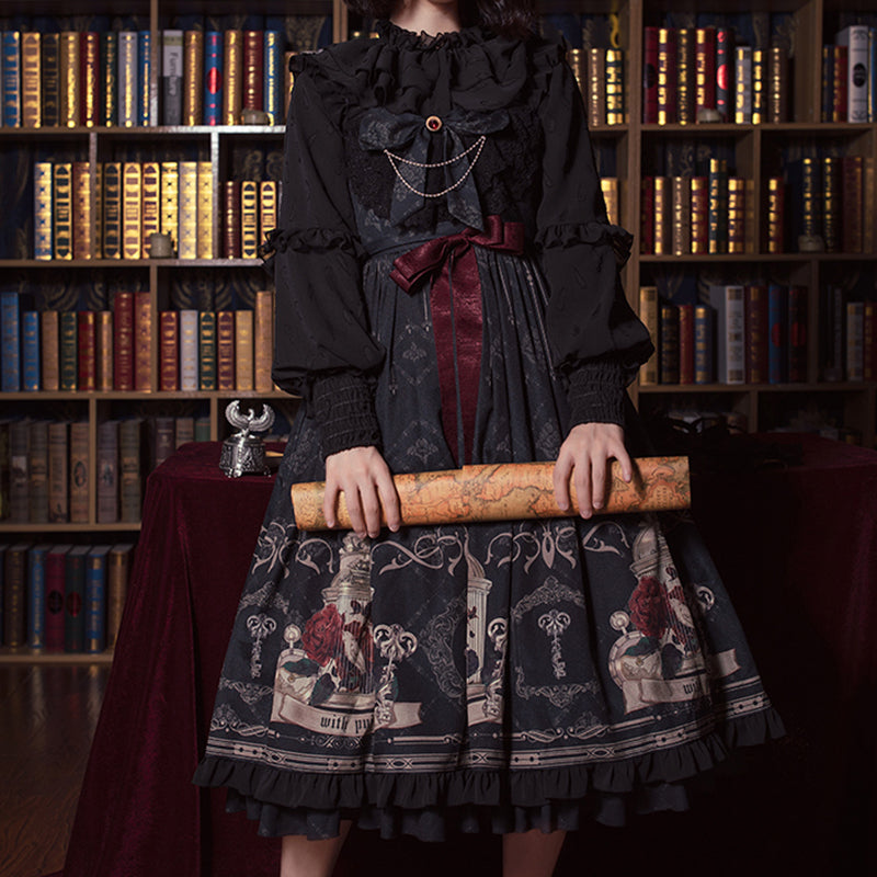 Lolita Gothic Punk JSK Dress LS0856