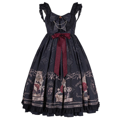 Lolita Gothic Punk JSK Dress LS0856