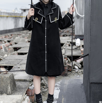 Lolita Gothic Punk JK Uniform Jacket LS0895