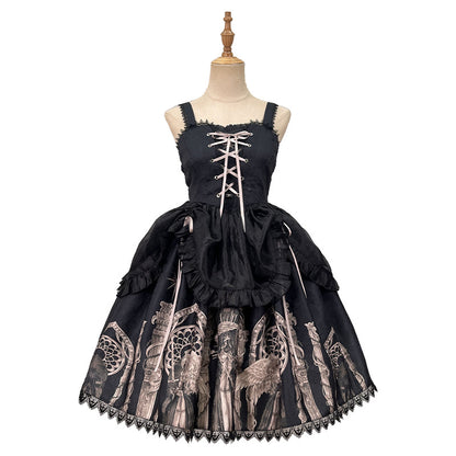 Lolita Gothic Punk JSK Dress LS0891