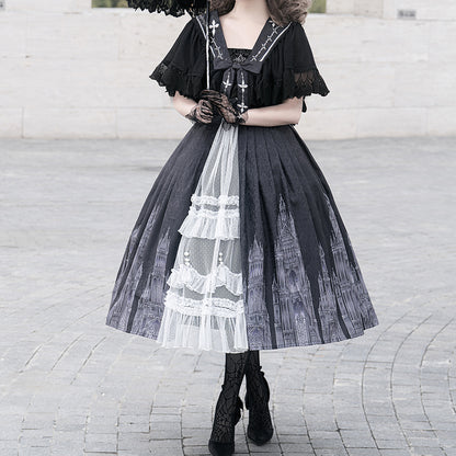 Lolita Gothic Punk JSK Dress LS0892