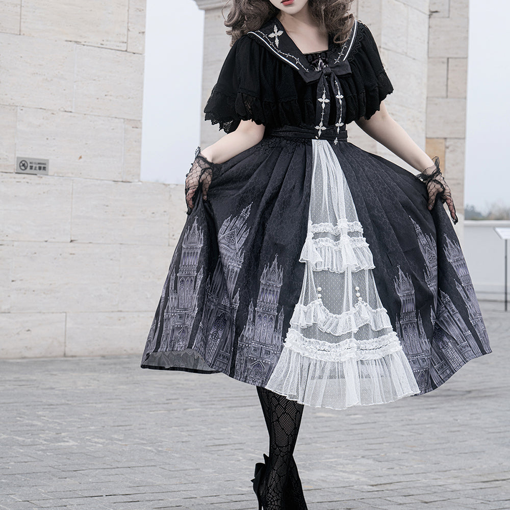 Lolita Gothic Punk JSK Dress LS0892