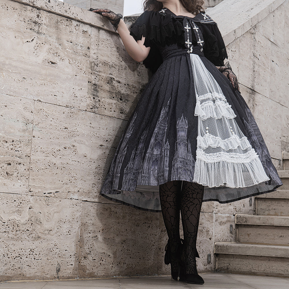 Lolita Gothic Punk JSK Dress LS0892