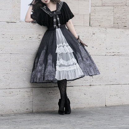 Lolita Gothic Punk JSK Dress LS0892