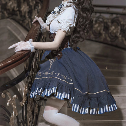 Lolita Gothic performance dress suit LS0890