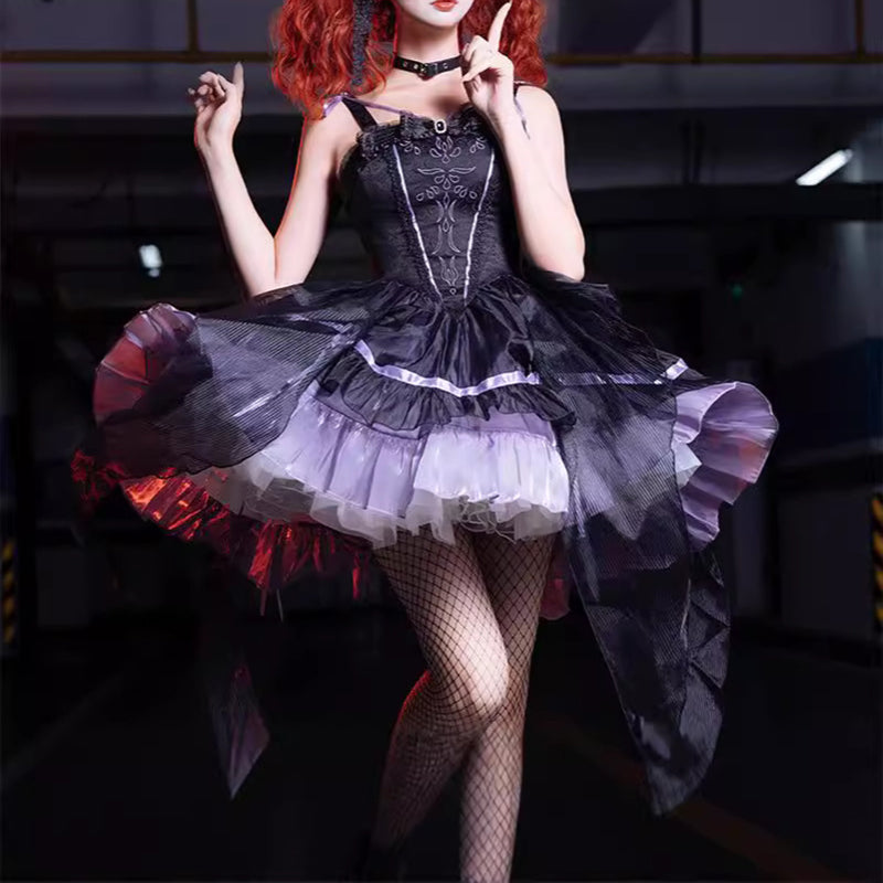 Lolita Halloween Goth COS JSK dress LS0889