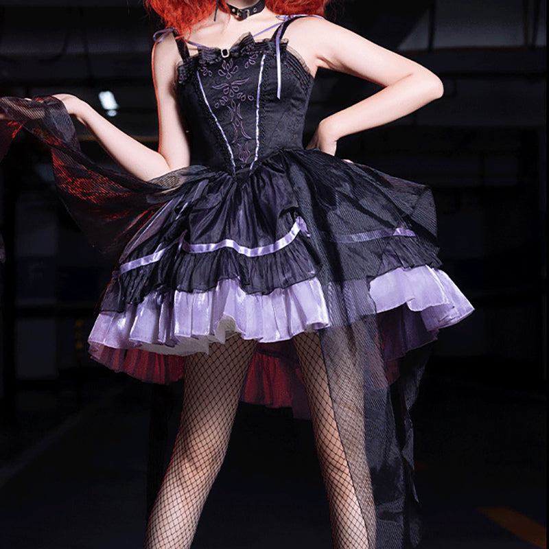 Lolita Halloween Goth COS JSK dress LS0889