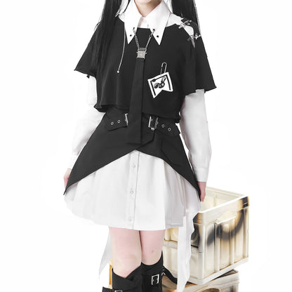 Lolita Halloween Gothic COS dress LS0887