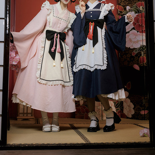 Lolita Japanese style maid dress LS0834