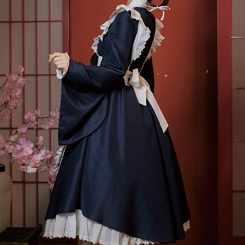 Lolita Japanese style maid dress LS0834