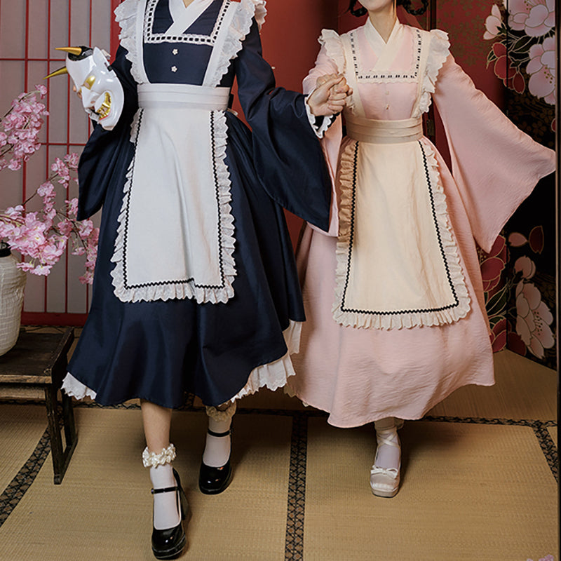 Lolita Japanese style maid dress LS0834