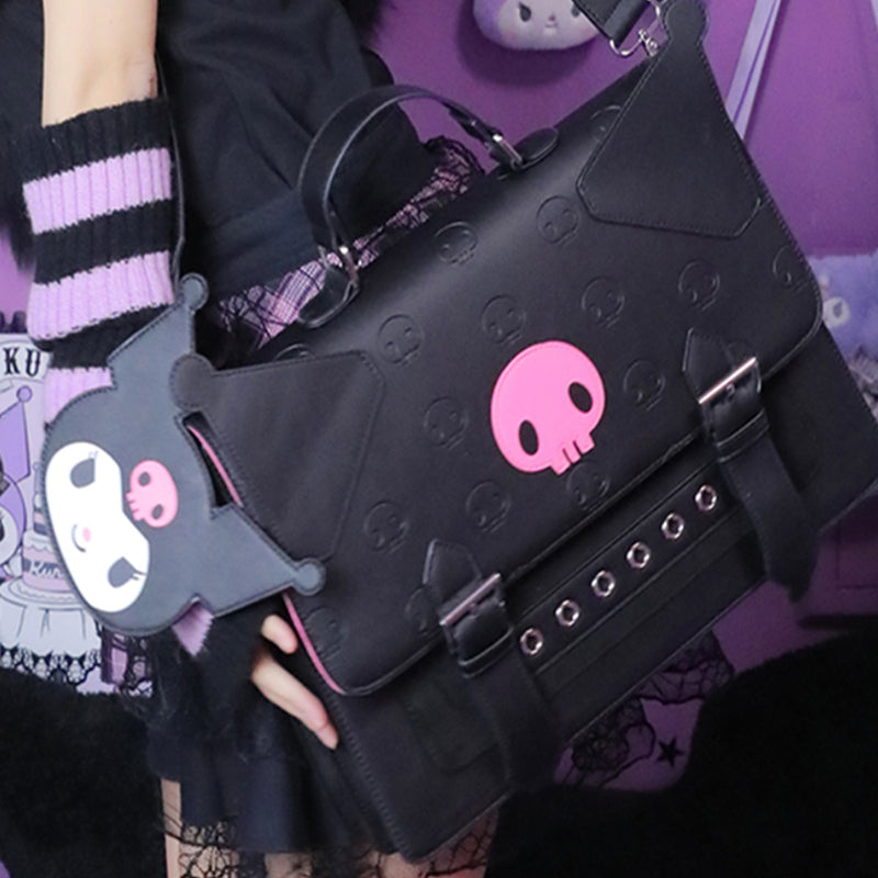 Lolita Punk Kuromi Backpack LS0830