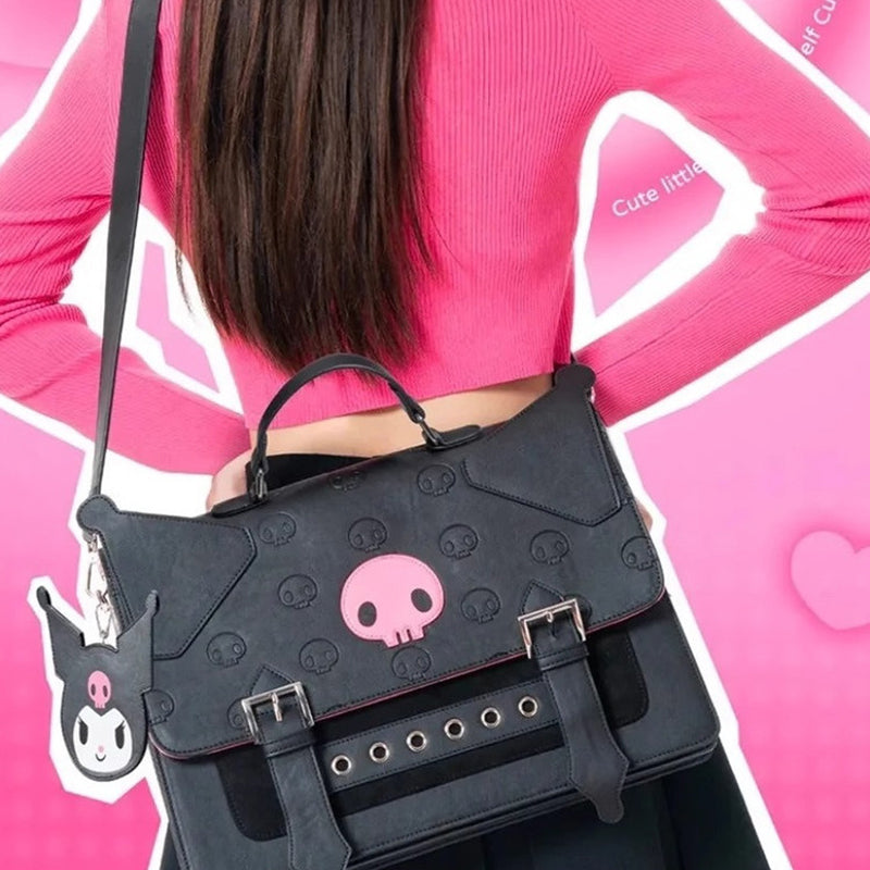 Lolita Punk Kuromi Backpack LS0830