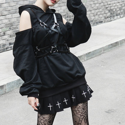 Lolita punk goth sweatshirt LS0826