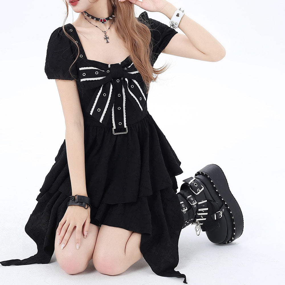 Lolita Y2K Punk Gothic Dress LS0841