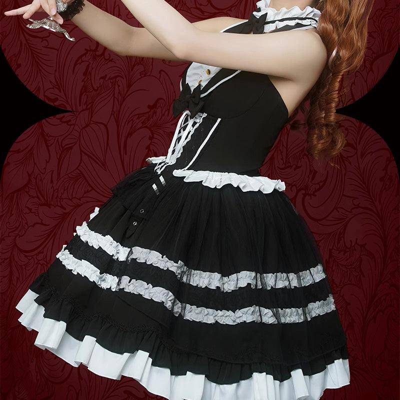 Lolita Punk Gothic JSK Dress LS0861