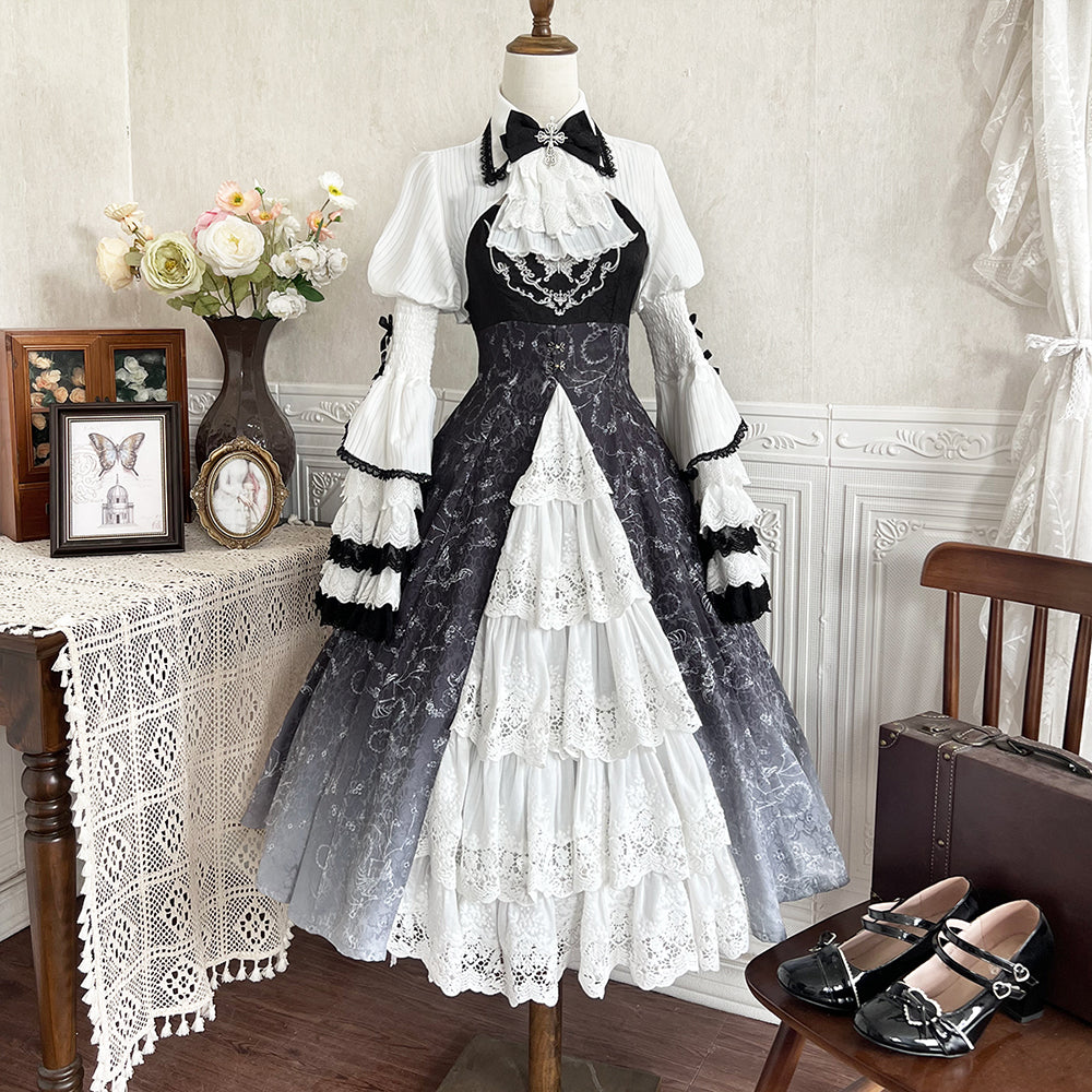 Lolita Punk Gothic JSK Dress LS0878