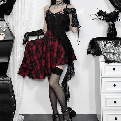 Lolita Punk Gothic Rock JSK Dress LS0879