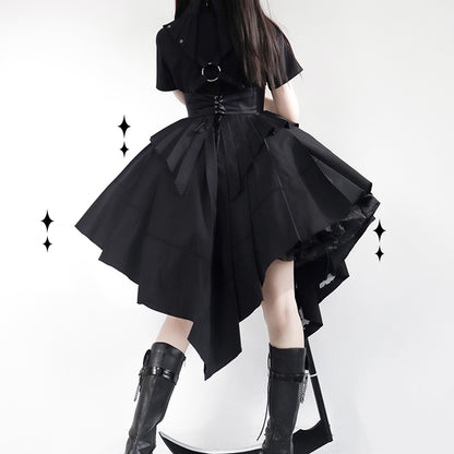 Lolita Dark Gothic Punk OP Dress LS0845