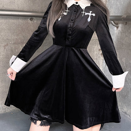 Lolita Punk Y2K Dress LS0836