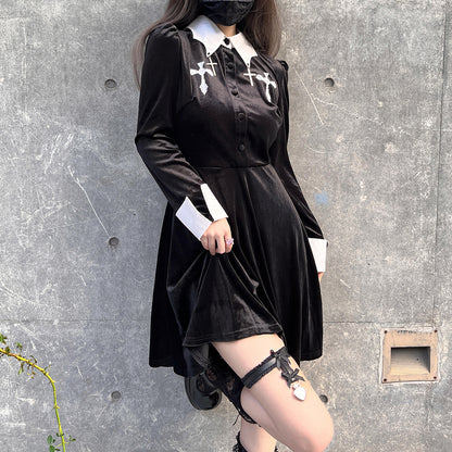 Lolita Punk Y2K Dress LS0836