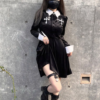 Lolita Punk Y2K Dress LS0836