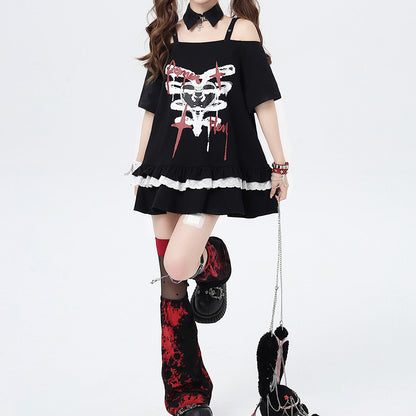 Lolita Punk Y2K Top LS0859