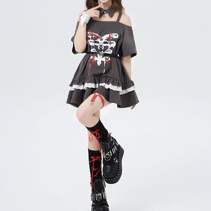 Lolita Punk Y2K Top LS0859