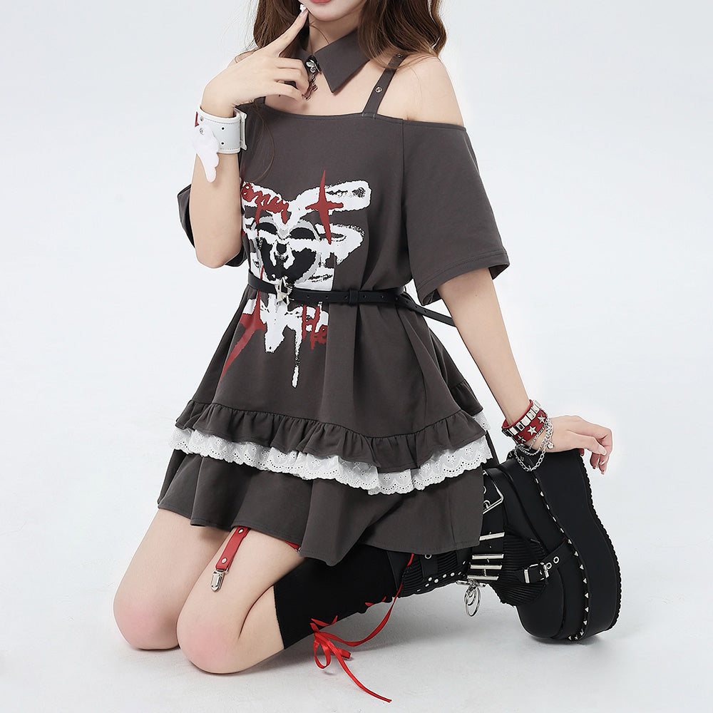 Lolita Punk Y2K Top LS0859