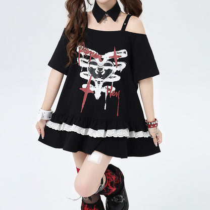 Lolita Punk Y2K Top LS0859