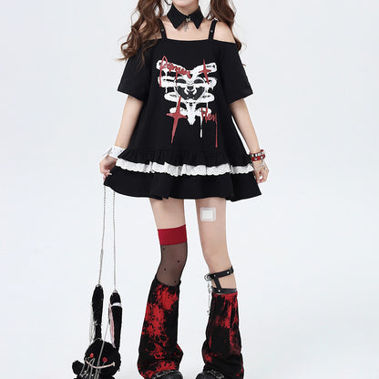 Lolita Punk Y2K Top LS0859