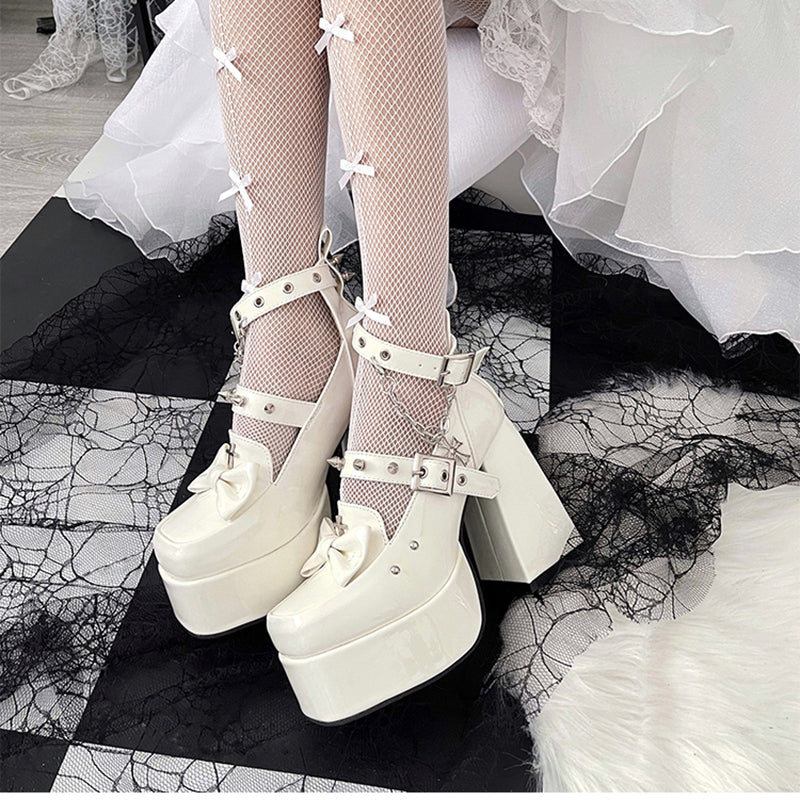 Lolita Y2K punk shoes LS0850