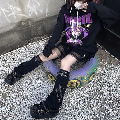 Lolita Punk Gothic JK socks LS0421