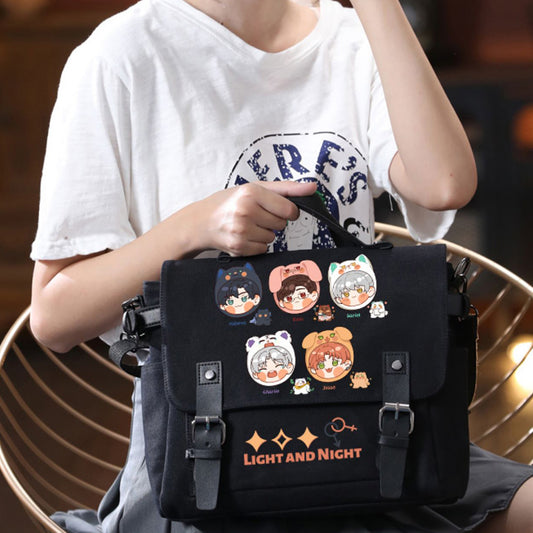 Lolita Cute Cartoon Canvas Bag LS0428