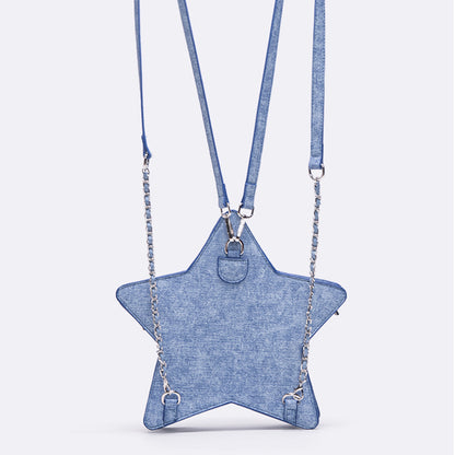 Lolita Stars Y2K Denim Backpack LS0564