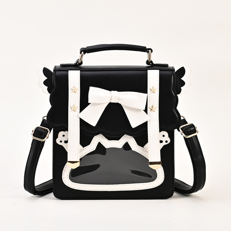 Lolita bow Harajuku JK backpack LS0643