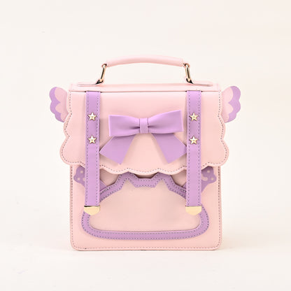 Lolita bow Harajuku JK backpack LS0643