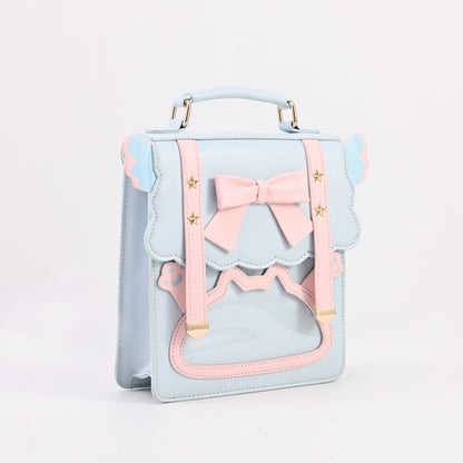 Lolita bow Harajuku JK backpack LS0643