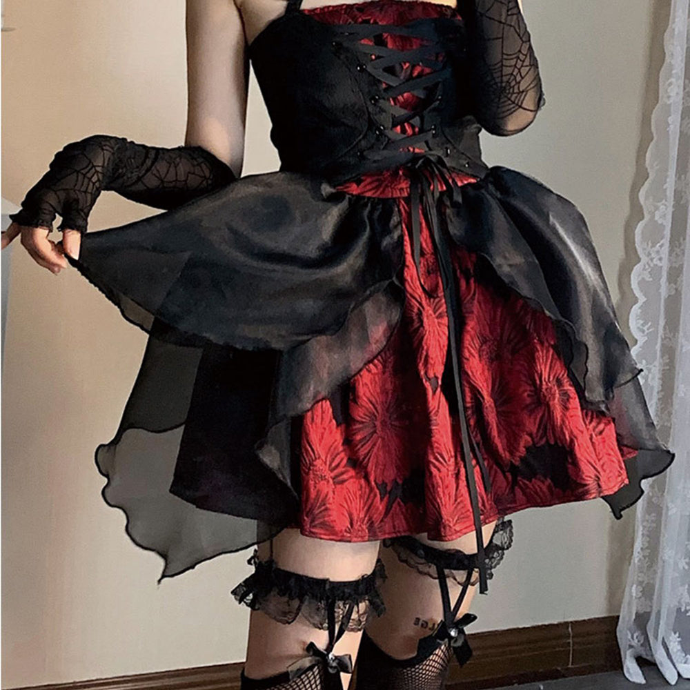 Lolita Punk JSK Dress LS0449