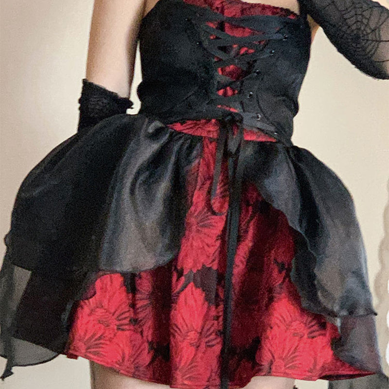 Lolita Punk JSK Dress LS0449