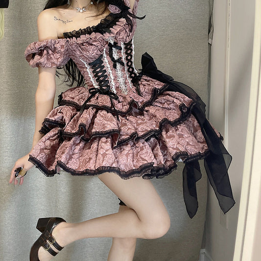 Lolita Sleepless OP Gothic Dress LS0469