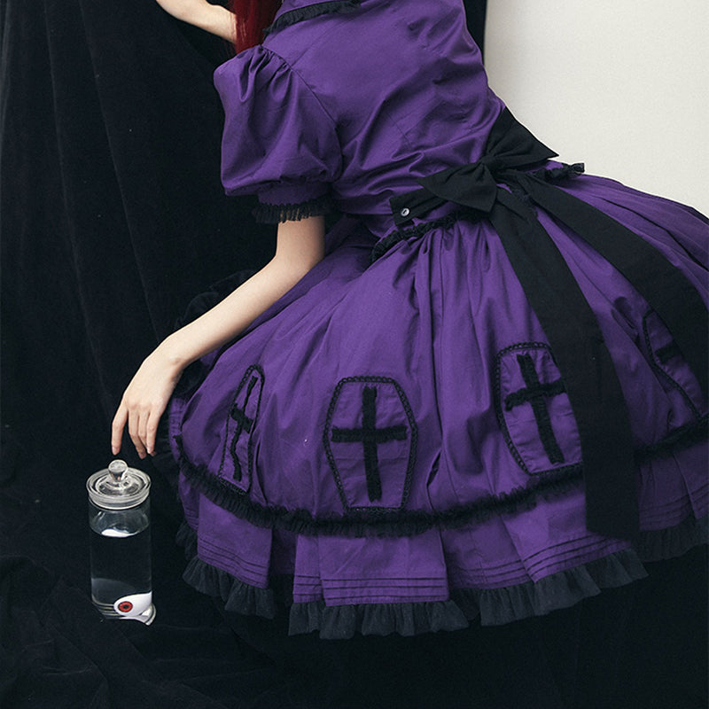 Lolita Cross Punk Goth Dress LS0480