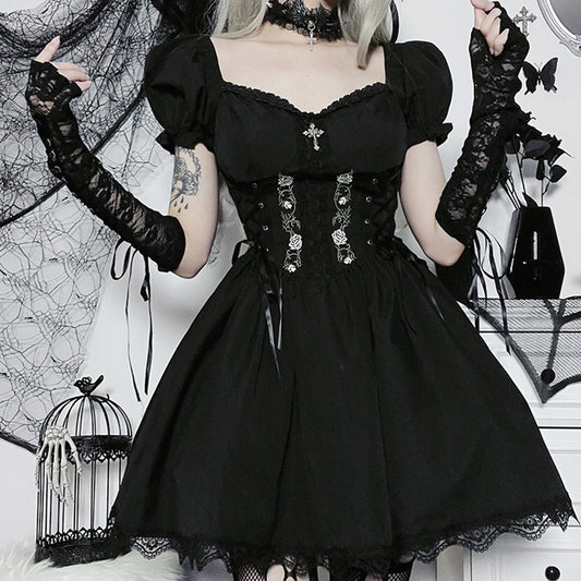 Lolita Gothic Lace Princess Dress LS0605