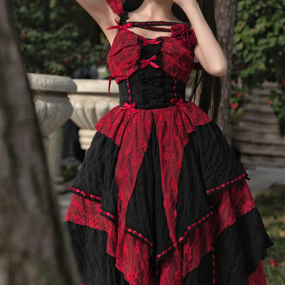 Lolita Gothic JSK Dress LS0812